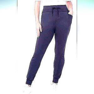 32 Degrees Heat Women's Dark Navy-ish Blue Side Pocket Jogger Pants